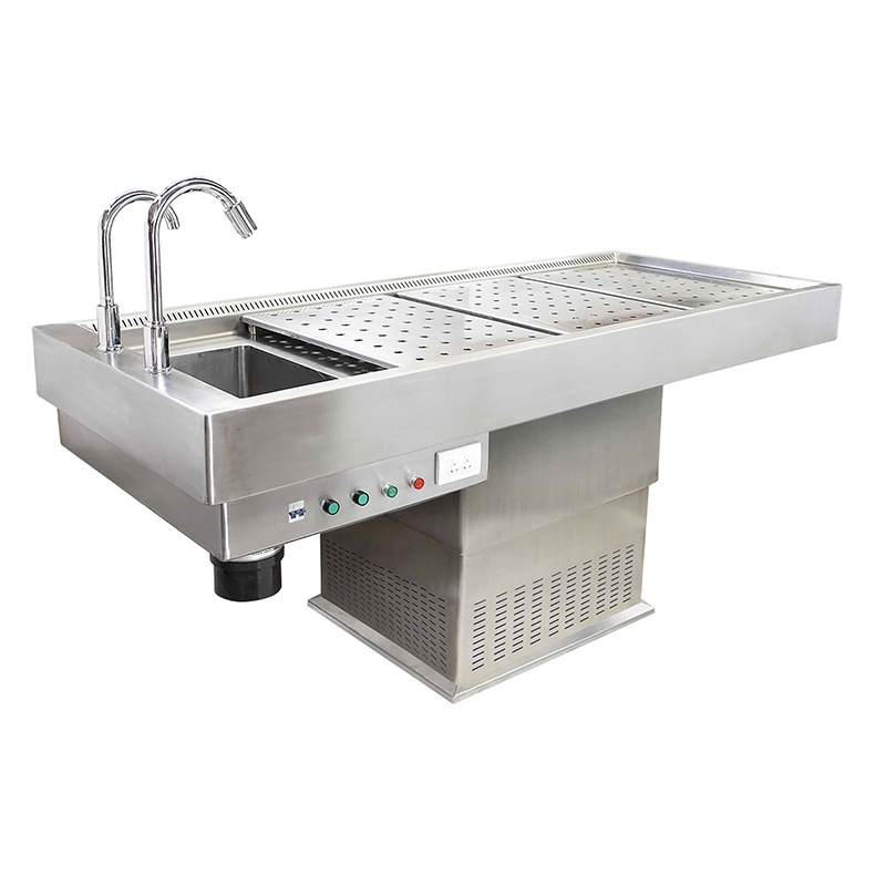 J-E14 all stainless steel autopsy table